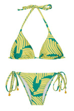 Załaduj obraz do przeglądarki galerii, Product Front: Rio De Sol Zestaw Bikini Banana Yellow Invisible
