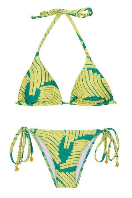 Product Front: Rio De Sol Zestaw Bikini Banana Yellow Invisible