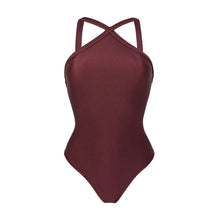 Załaduj obraz do przeglądarki galerii, Product Front: Rio De Sol Kostium Jednoczęściowy Barolo High-Neck
