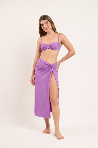 Model Front: Rio De Sol Spódnica Plażowa Bio-Floreira Long Skirt Knot