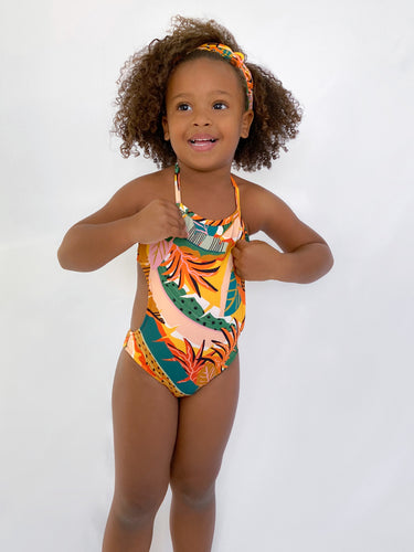 Model Front: Rio De Sol Kostium Dla Dziewczynek Body El-Arco Kids