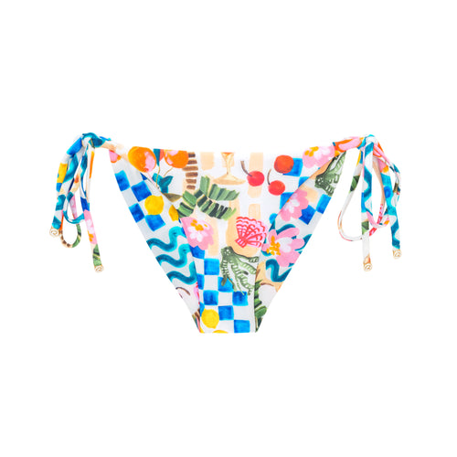 Product Front: Rio De Sol Figi Bikini Bottom Al-Mare Cheeky-Tie