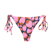 Załaduj obraz do przeglądarki galerii, Product Front: Rio De Sol Figi Bikini Bottom Amore-Pink Cheeky-Micro
