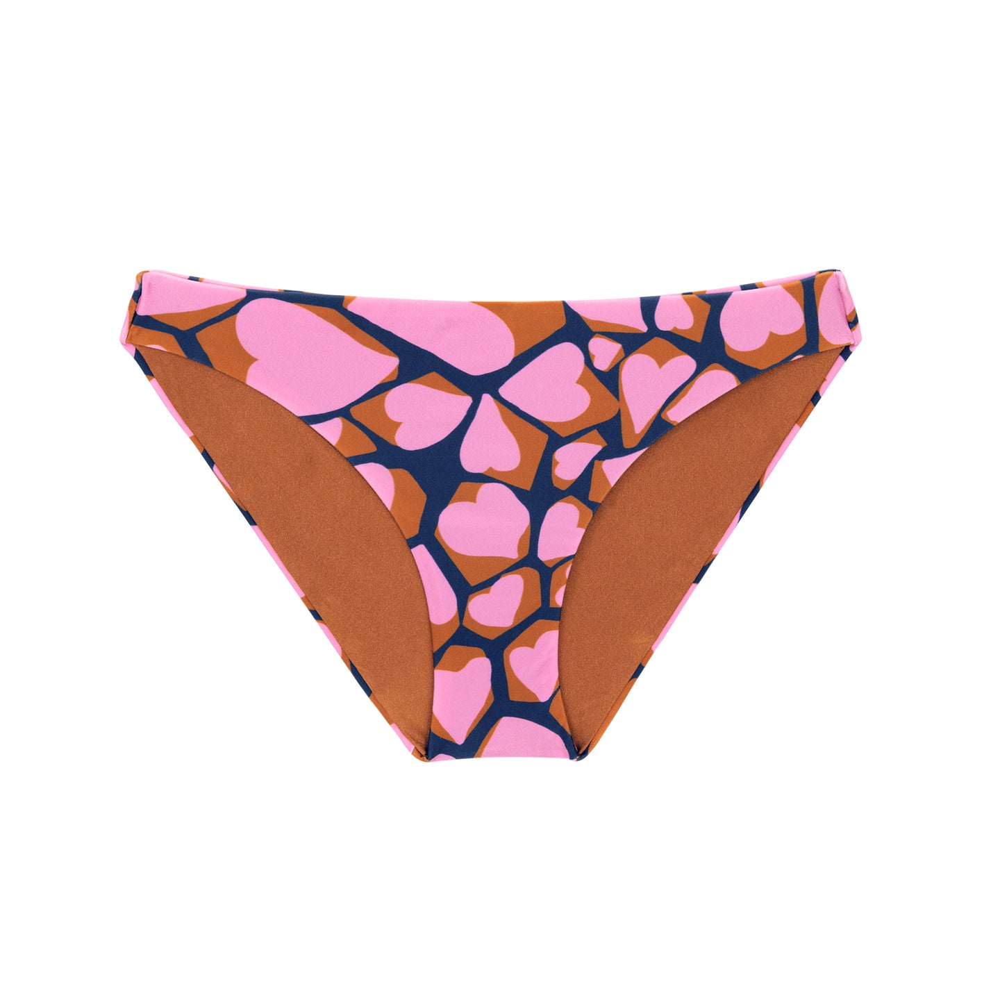 Product Front: Rio De Sol Figi Bikini Bottom Amore-Pink Essential-Comfy
