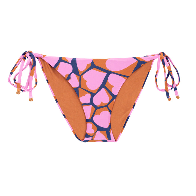 Product Front: Rio De Sol Figi Bikini Bottom Amore-Pink Ibiza-Comfy