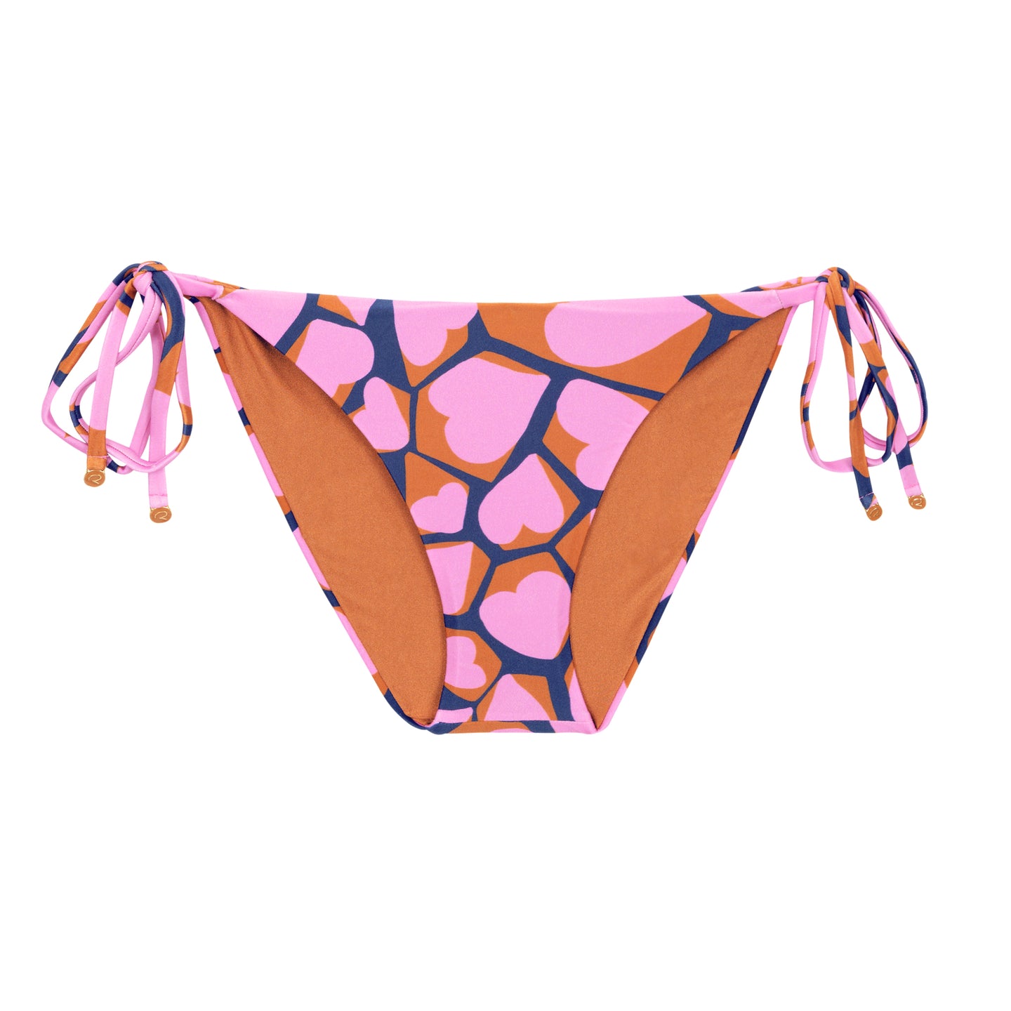Product Front: Rio De Sol Figi Bikini Bottom Amore-Pink Ibiza-Comfy