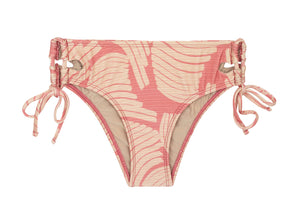 Product Front: Rio De Sol Figi Bikini Bottom Banana Rose Bandeau