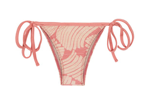 Product Front: Rio De Sol Figi Bikini Bottom Banana Rose Lacinho