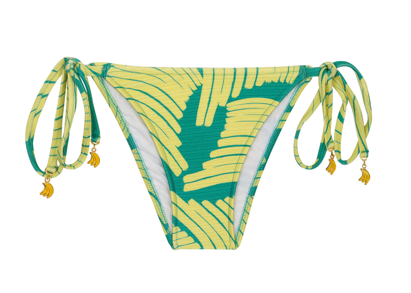 Product Front: Rio De Sol Figi Bikini Bottom Banana Yellow Invisible