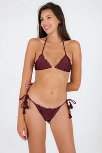 Model Front: Rio De Sol Figi Bikini Bottom Barolo Frufru