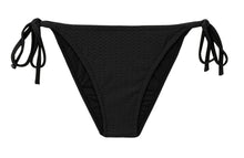 Załaduj obraz do przeglądarki galerii, Product Front: Rio De Sol Figi Bikini Bottom Bora-Black Lacinho
