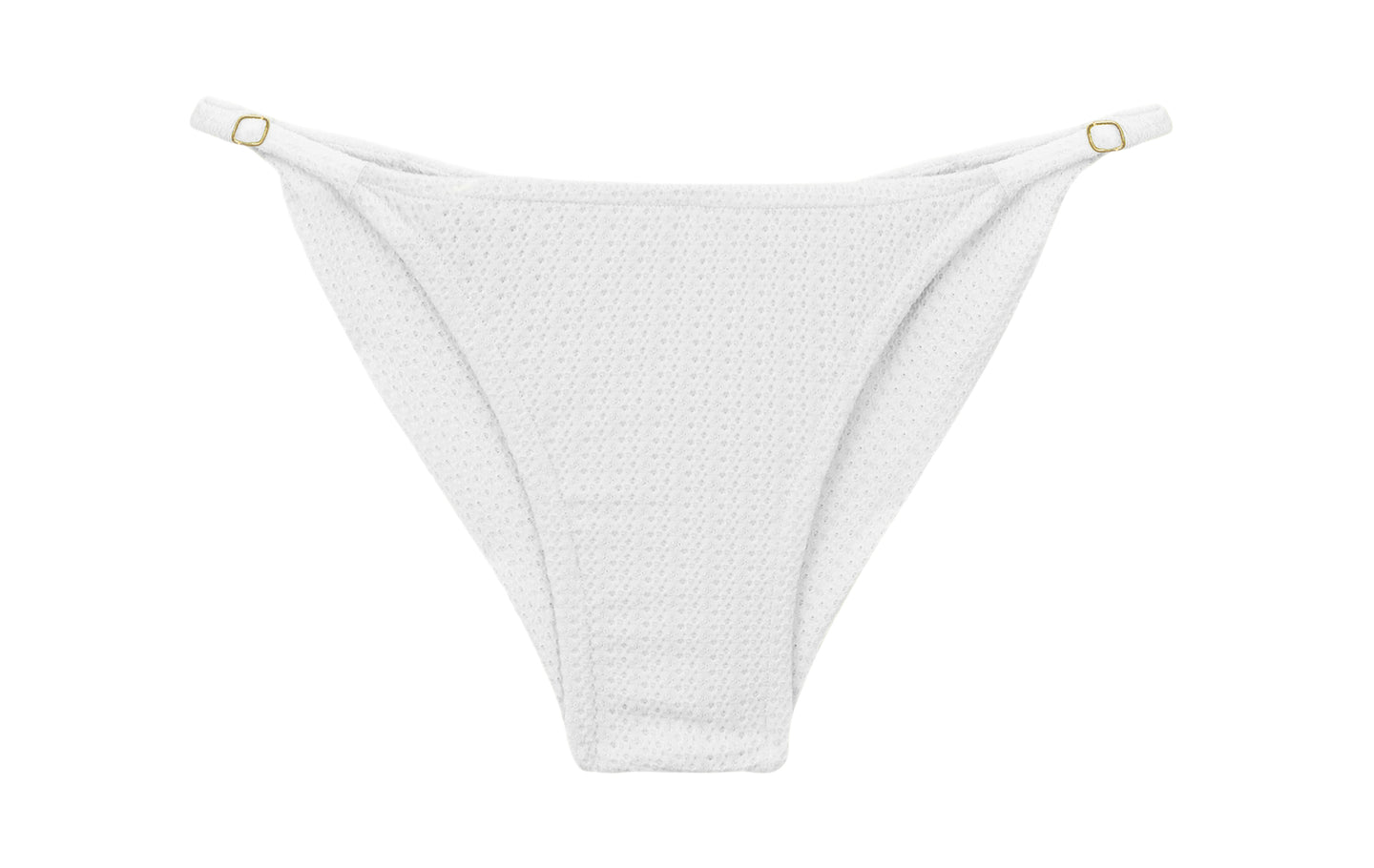 Product Front: Rio De Sol Figi Bikini Bottom Bora-White Cheeky-Fixa