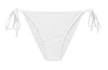 Załaduj obraz do przeglądarki galerii, Product Front: Rio De Sol Figi Bikini Bottom Bora-White Lacinho
