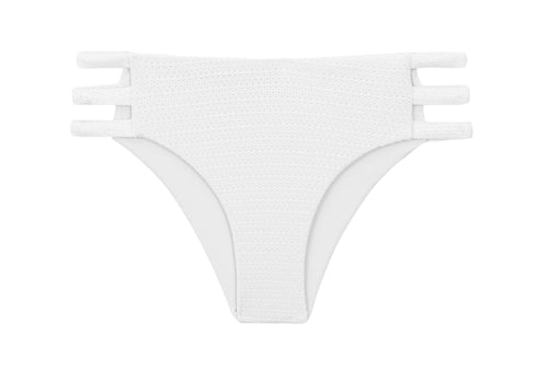 Product Front: Rio De Sol Figi Bikini Bottom Bora-White Madrid-Trio