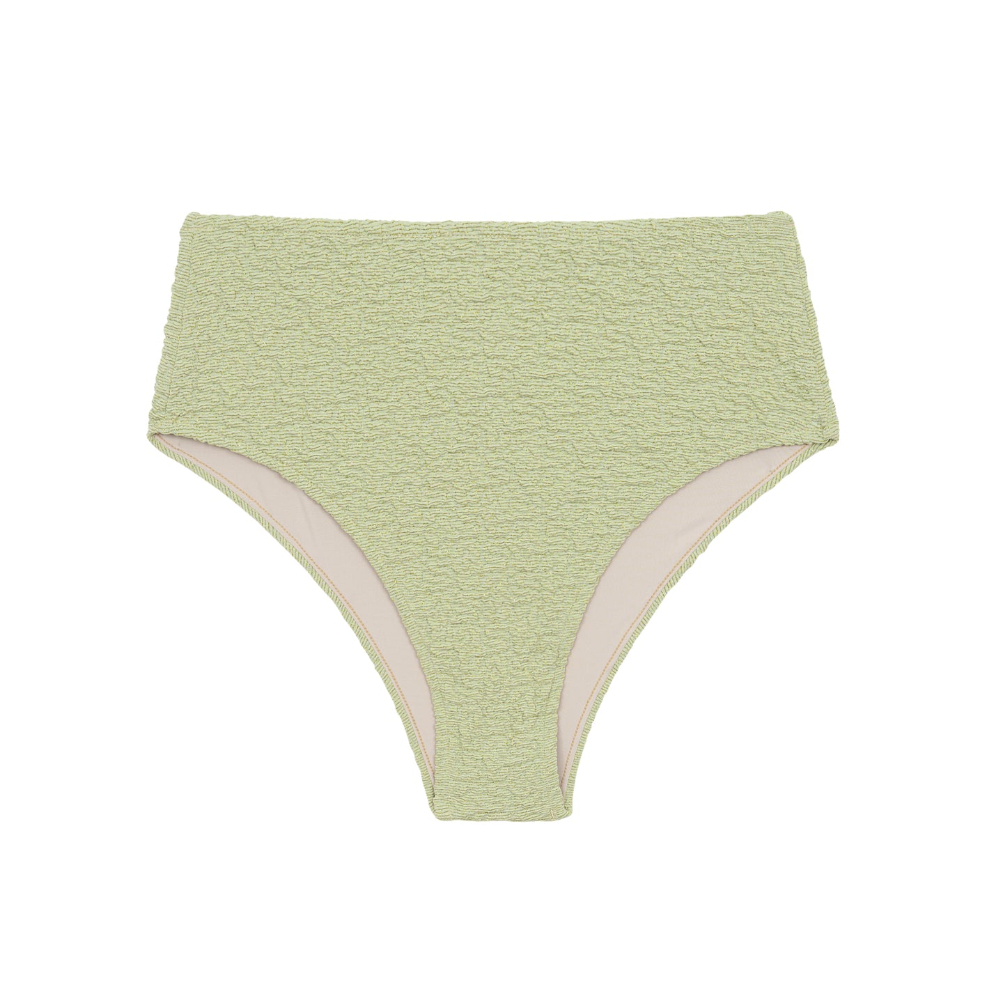Product Front: Rio De Sol Figi Bikini Bottom Brisa-Pistache Hotpants