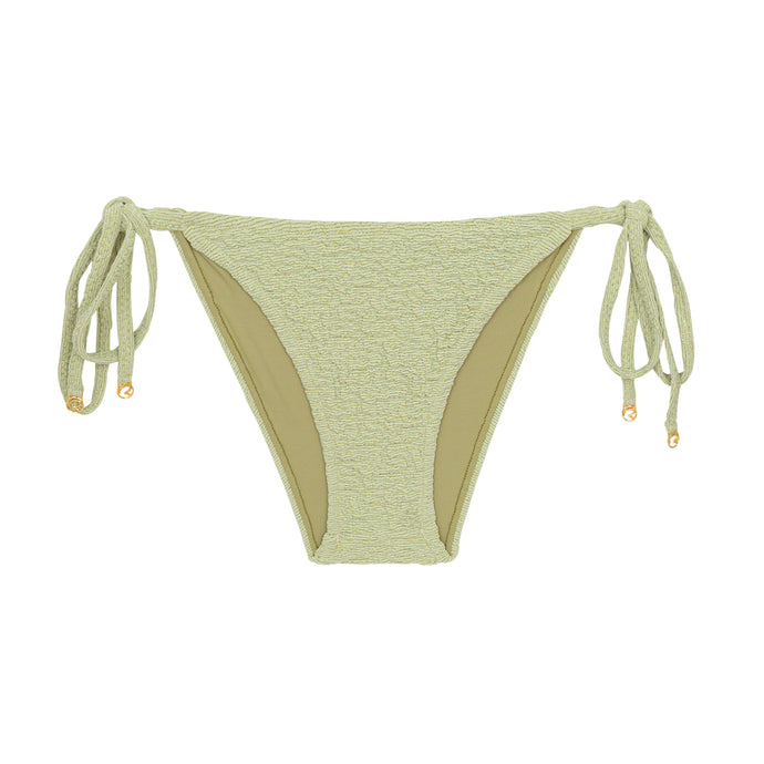 Product Front: Rio De Sol Figi Bikini Bottom Brisa-Pistache Lacinho
