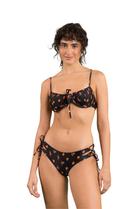 Model Front: Rio De Sol Figi Bikini Bottom Cashew Madrid