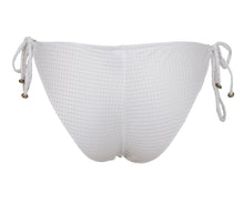 Załaduj obraz do przeglądarki galerii, Product Back: Rio De Sol Figi Bikini Bottom Cloque Branco New Comfort
