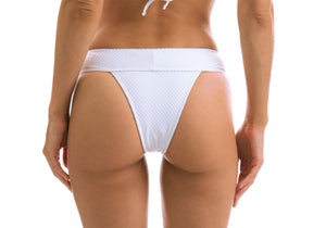 Image 06: Rio De Sol Figi Bikini Bottom Cloque Branco Tri Cos