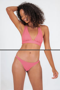Model Front: Rio De Sol Figi Bikini Bottom Confetti Leblon-Fio