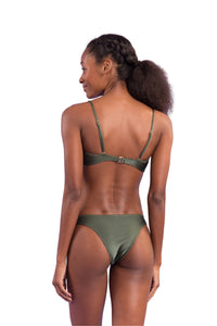 Model Back: Rio De Sol Figi Bikini Bottom Croco Essential