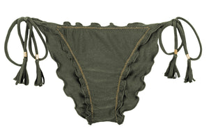 Product Front: Rio De Sol Figi Bikini Bottom Croco Frufru-Comfy