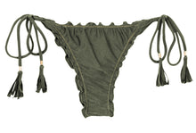 Załaduj obraz do przeglądarki galerii, Product Front: Rio De Sol Figi Bikini Bottom Croco Frufru-Fio
