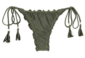 Product Front: Rio De Sol Figi Bikini Bottom Croco Frufru-Fio