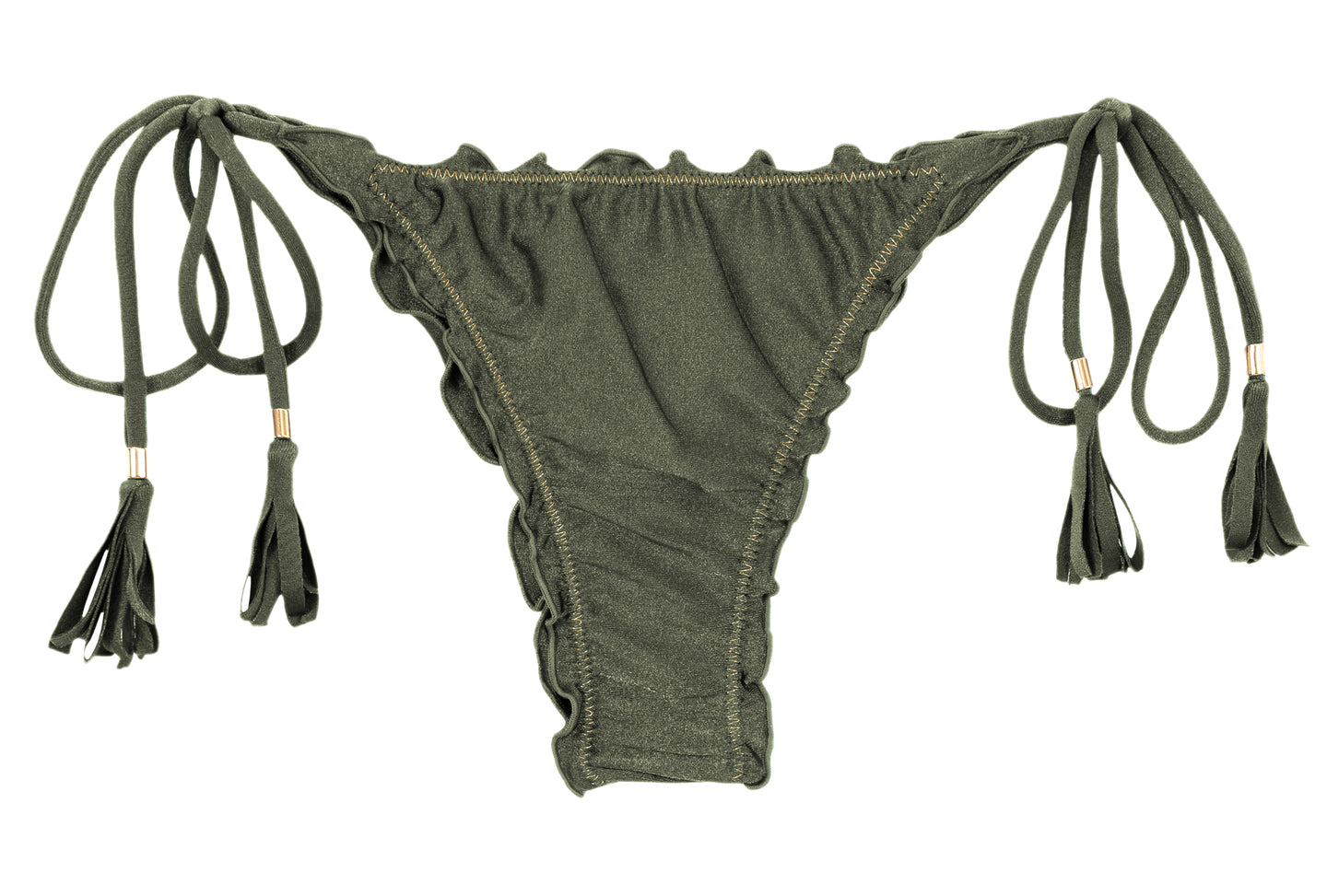 Product Front: Rio De Sol Figi Bikini Bottom Croco Frufru-Fio