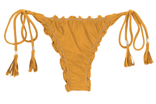 Product Front: Rio De Sol Figi Bikini Bottom Damasco Frufru-Fio