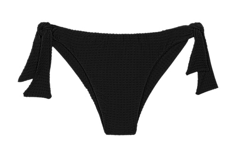 Product Front: Rio De Sol Figi Bikini Bottom Dots-Black Italy