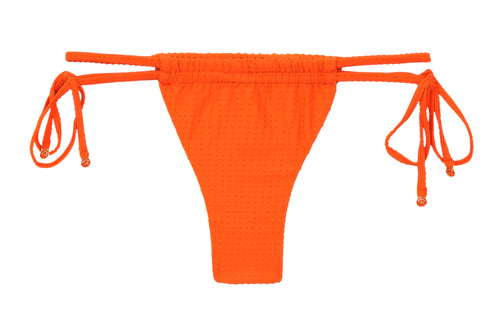 Product Front: Rio De Sol Figi Bikini Bottom Dots-Orange Pipa