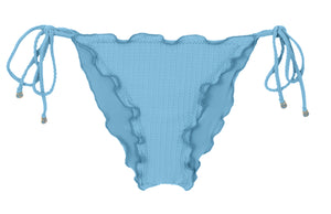 Product Front: Rio De Sol Figi Bikini Bottom Dots-Sky Frufru