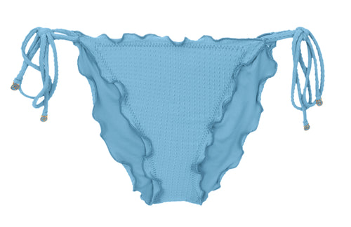 Product Front: Rio De Sol Figi Bikini Bottom Dots-Sky Frufru-Comfy