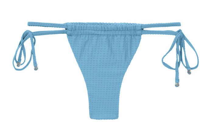 Product Front: Rio De Sol Figi Bikini Bottom Dots-Sky Pipa