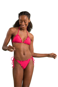 Image 04: Rio De Sol Figi Bikini Bottom Dots-Virtual-Pink Frufru