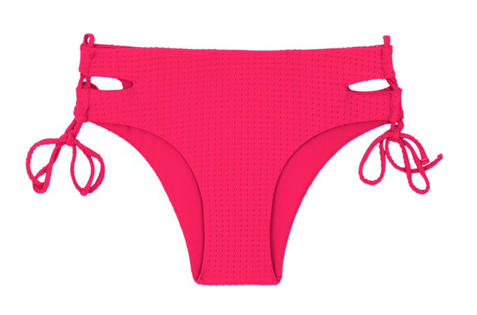 Product Front: Rio De Sol Figi Bikini Bottom Dots-Virtual-Pink Madrid