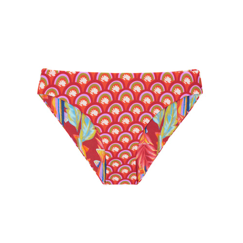 Product Front: Rio De Sol Figi Bikini Bottom Floral-Scales Essential-Comfy