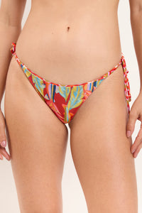 Image 07: Rio De Sol Figi Bikini Bottom Floral-Scales Lacinho