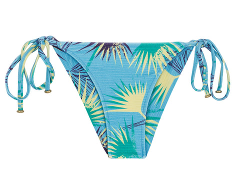 Product Front: Rio De Sol Figi Bikini Bottom Flower Geometric Invisible