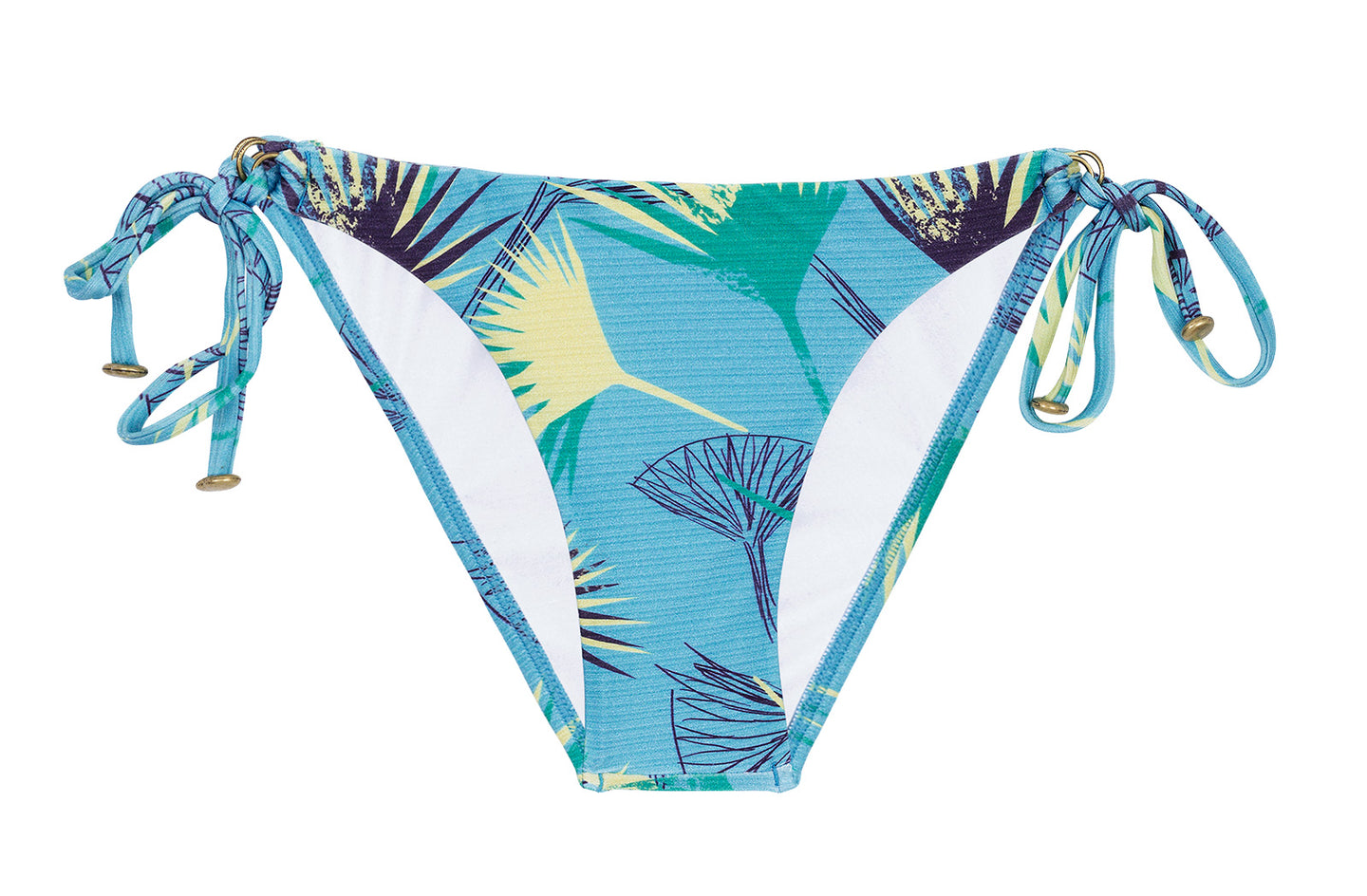 Product Front: Rio De Sol Figi Bikini Bottom Flower Geometric Transp Comfort