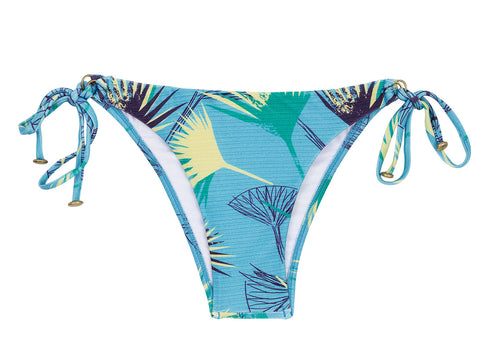 Product Front: Rio De Sol Figi Bikini Bottom Flower Geometric Transpassado