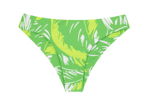 Product Front: Rio De Sol Figi Bikini Bottom Green-Palms Nice