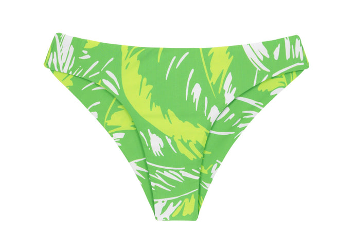 Product Front: Rio De Sol Figi Bikini Bottom Green-Palms Nice