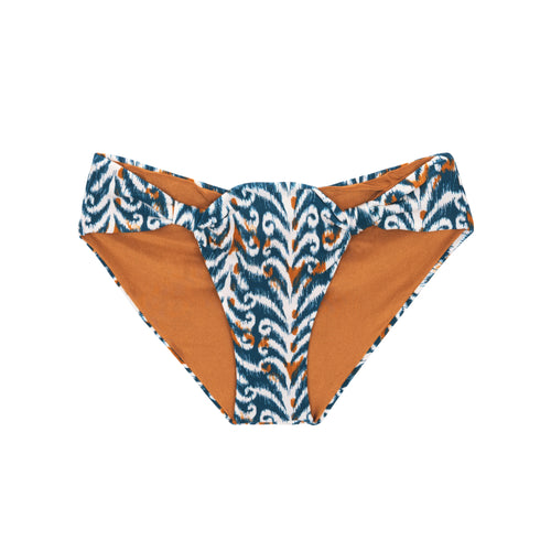 Product Front: Rio De Sol Figi Bikini Bottom Ikat Mel-Comfy