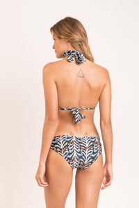 Model Back: Rio De Sol Figi Bikini Bottom Ikat Mel-Comfy