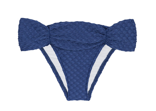 Product Front: Rio De Sol Figi Bikini Bottom Kiwanda Denim Band Comfort
