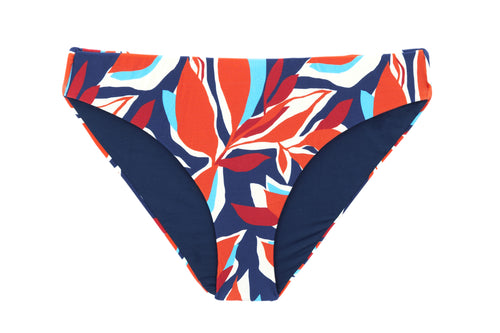 Product Front: Rio De Sol Figi Bikini Bottom Leaves Essential-Comfy
