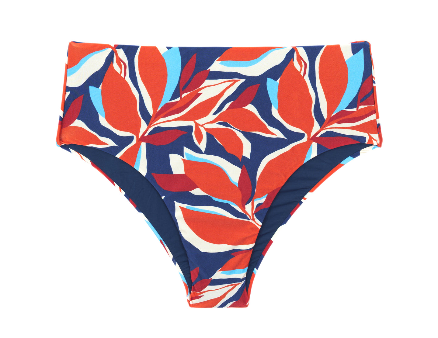 Product Front: Rio De Sol Figi Bikini Bottom Leaves Hotpants