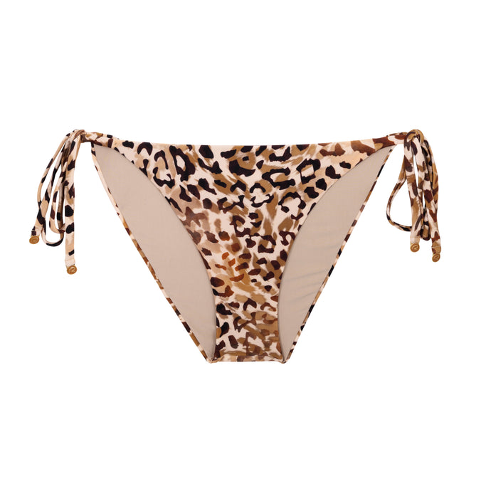 Product Front: Rio De Sol Figi Bikini Bottom Leopard Ibiza-Comfy
